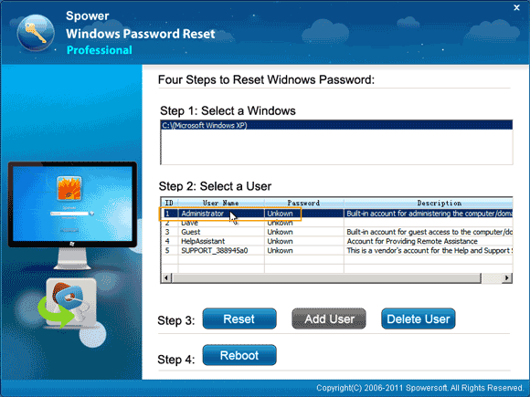 How To Reset Windows Xp Admin Password If Forgot It